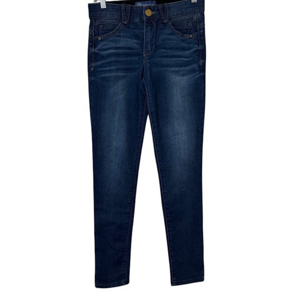 Democracy Ab Technology "Ab"solution Dark Wash Skinny Jeans Womens 2